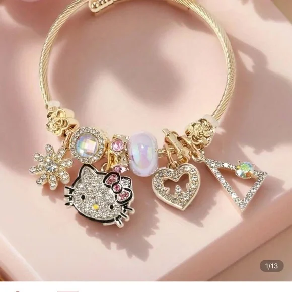 Hello Kitty Charm Bracelets - Picture 2 of 2